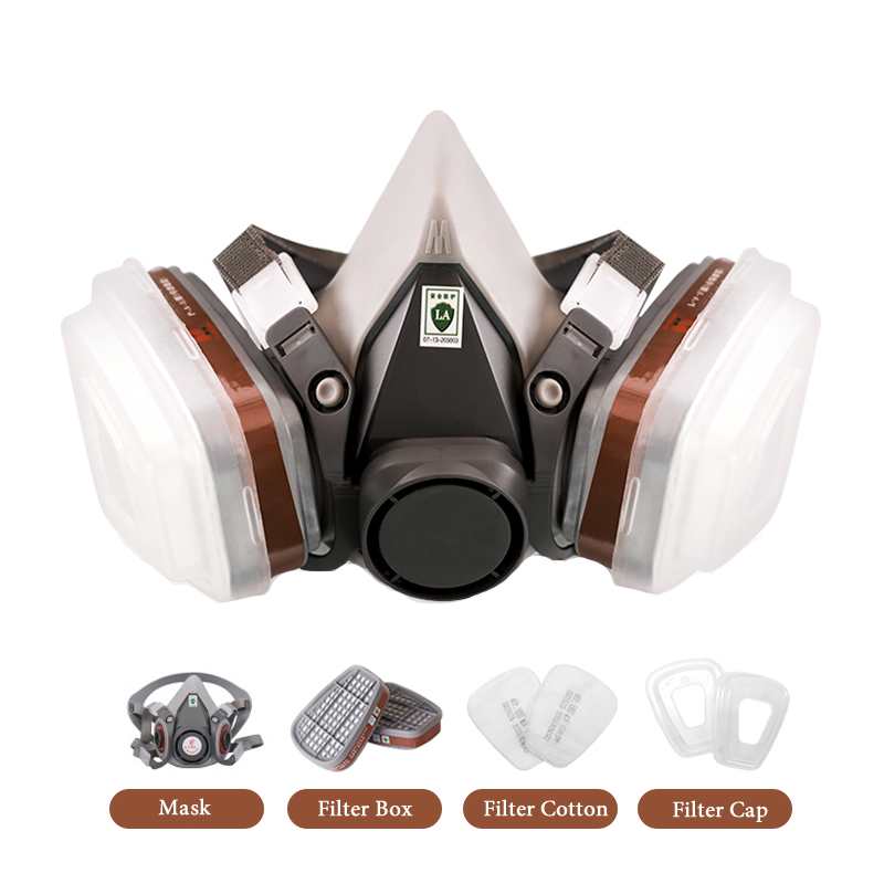 Face Mask Storage Box - Yarım yüz 6200 toz gaz maskesi